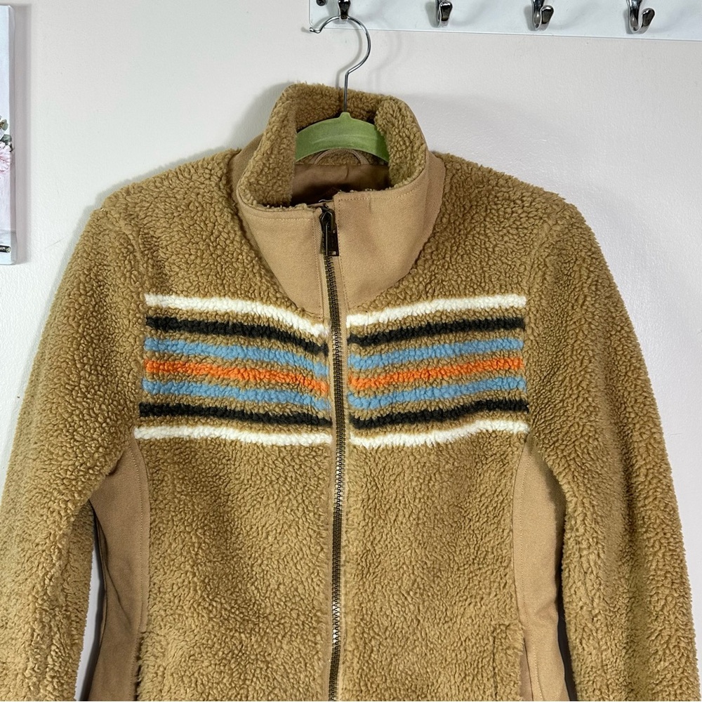 PENDLETON Brooke Chimayo Sherpa
Jacket Tan Brown Teddy Fuzzy - Picture 2 of 13